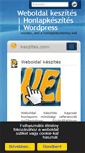 Mobile Screenshot of keszites.com